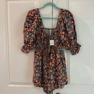 Free people romper NWT